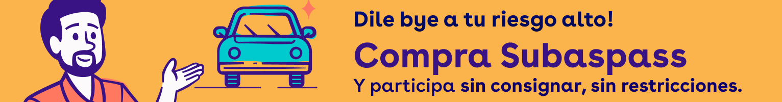 Banner promocional en la página principal de VMC Subastas